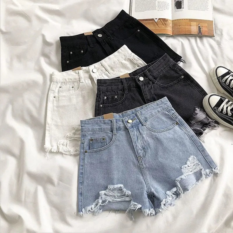 Shorts jeans moda verão